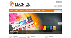 Desktop Screenshot of leonice.gr