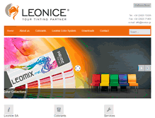 Tablet Screenshot of leonice.gr